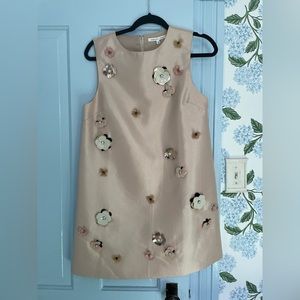 Endless Rose size small beige gold mini dress